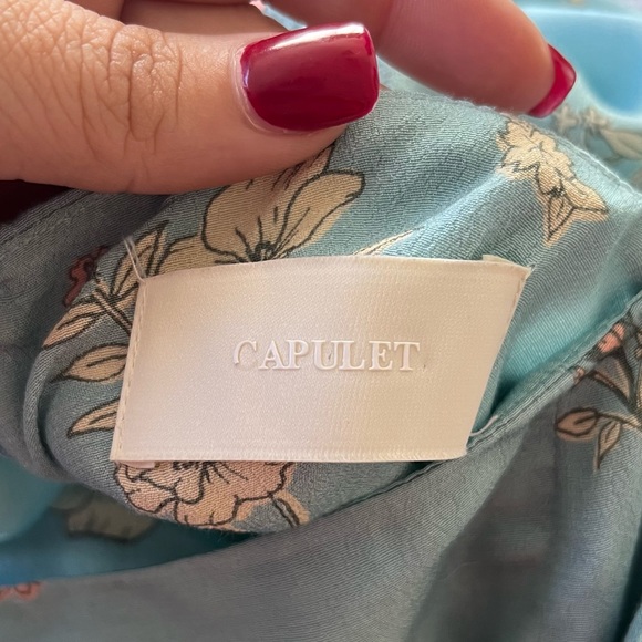 CAPULET Camille Midi Dress in Poppy Print Sz XS - Picture 4 of 8